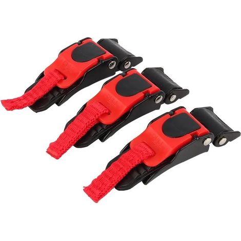 3X Clip de velocidad para casco de motocicleta, correa de barbilla de liberación rápida con botón y hebilla para bicicleta