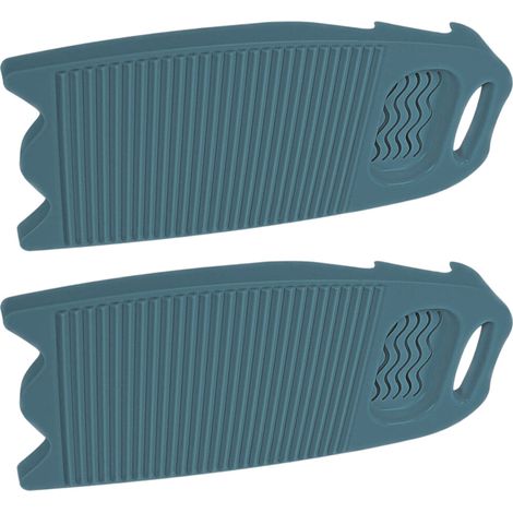 Tablas de lavar domésticas extragrandes, 2 piezas - Azul marino