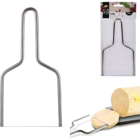 Ustensile de Cuisine - COOK CONCEPT - Lyre Inox - Découpe Précise - Argent