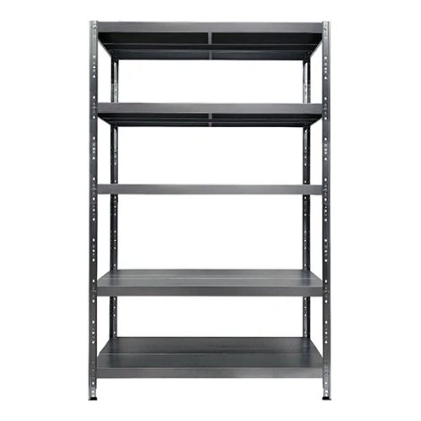 Scaffale Grima incastro grigio 195 x 120 x 40 cm