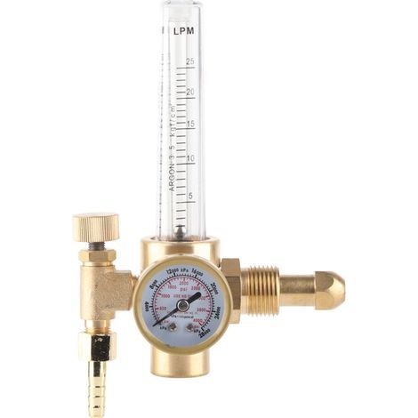 WX-191-03 G5/8-14 Argon-Gasdurchflussregler mit Druckminderer (1/5)
