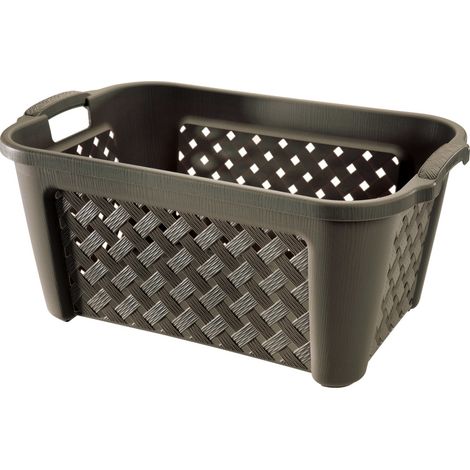 Tontarelli Arianna cesto para ropa 35 L Rectangular Polipropileno (PP) Wenge