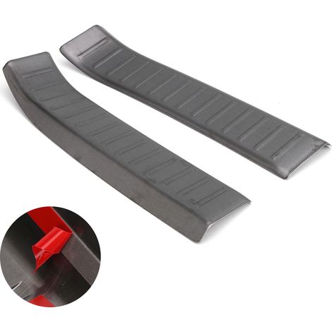 Heckstoßstangenschutz, schwarze Kofferraumpedalabdeckung, Ersatzteil für Mazda CX-30 2020–2021, 2er-Set (1/5)