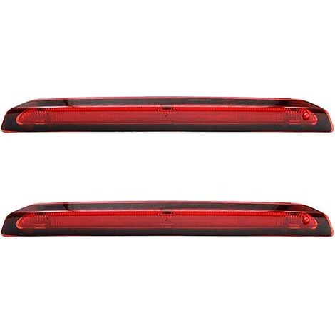 2X Lampe de Signalisation D'ArrêT Du TroisièMe Feu de Freinage ArrièRe à Montage Haut de Voiture Lampe Rouge pour Escape / 2013 2014 2015 (1/2)