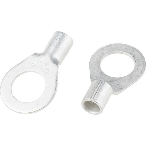 Cosses à œillet RS PRO, Non-isolé, 16mm², 13mm, 22mm