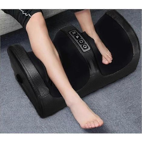 Appareil de massage des pieds Shiatsu pour une relaxation profonde, massage multifonctionnel avec chaleur, intensité réglable, minuterie automatique, idéal pour un spa à domicile-AquaForge (1/5)