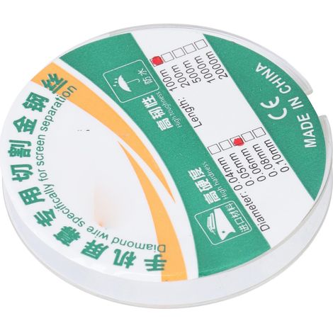 100 Meter Molybdänlegierungsdraht zum Trennen von LCD-Bildschirmen für die Handy-Reparatur BEST‑0520.06mm (1/5)