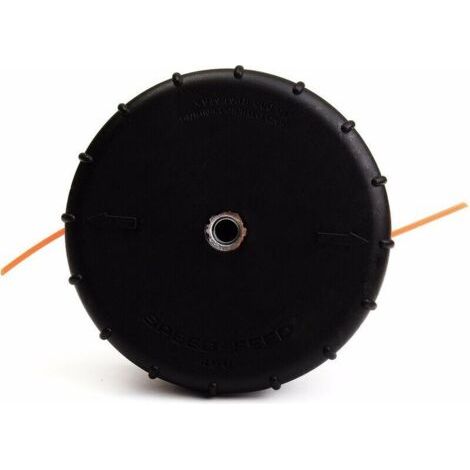 CHOYCLIT Tête de Coupe Speed Feed 450 pour Echo SRM 266 SRM 266S SRM 266T SRM 266U SRM 280 SRM 280S SRM 280T Débroussailleuse à Arbre Droit 99944200903,noir (1/5)