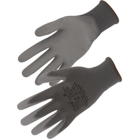 Guanti protettivi senza cuciture Singer Safety Grigio 10