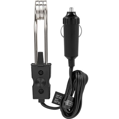 alca® Wasserkocher Auto-Tauchsieder 12V 200 W Wasserkocher Warmwasserbereiter für Reisen Camping Baustelle Auto Pkw Motorrad Kfz tragbar für Reisegebrauch