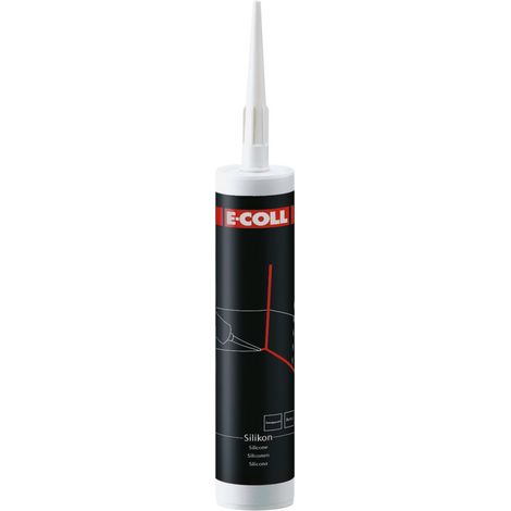 E-COLL Silikon-Dichtungsmasse 310ml transparent (1/2)