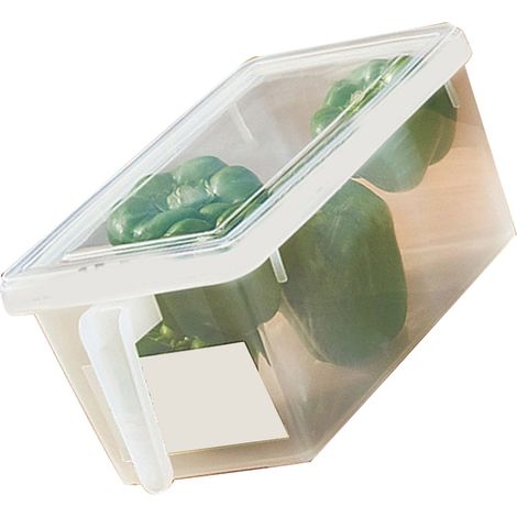 Boîte de Conservation Alimentaire Avec Poignée PP Plastique Organisateur Réfrigérateur Cuisine Conteneur Fruits et Légumes (1/5)