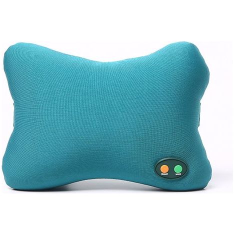 Coussin de massage souple pour appui-tête de voiture, soulageant les douleurs cervicales et dorsales.-AquaForge (1/5)