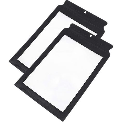 Stück Leselupen für Senioren, handliche Leselupen-30.5X19.5CM-Black (1/3)