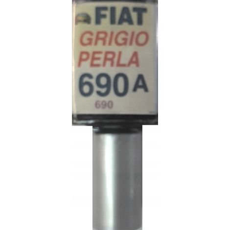 Reparación de arañazos en la pintura del Fiat 690A gris perla, 10 ml arasystem (1/5)