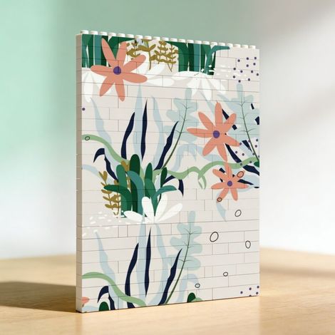Cadre en blocs de construction pour amoureux adultes, cadeau d’anniversaire (1/5)