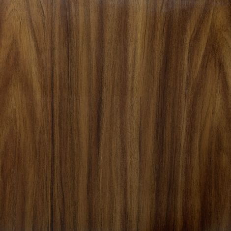Papier adhésif Noyer Aspect bois Marron 67,5 cm x 1,5 m Épaisseur 95μ Film autocollant pour meuble et cuisine film décoratif papier peint PVC sans phtalates Fabriqué en UE (1/3)