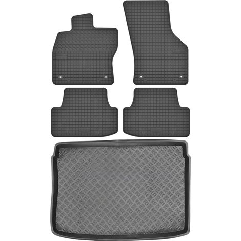 Set di tappetini in gomma per auto e tappetino per bagagliaio per Seat Arona SUV dal 2017 (1/5)