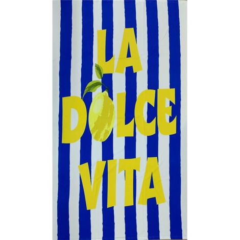 Serviette de plage - La dolce vita - 100x180 cm