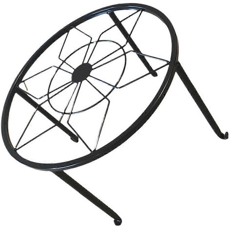 Support en fer pour plantes d'intérieur, support métallique compatible avec 1 pot de fleurs (1/5)