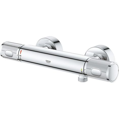 GROHE 34827000 THM-Brausebatterie Grohtherm 1000 Performance 34827 Wandmontage chrom (1/10)