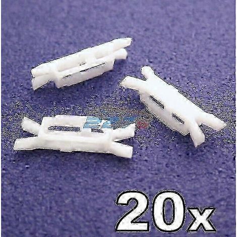 20 clips de fixation pour joint de porte Renault Clio Megane - fixations pour joint en caoutchouc 7701204862