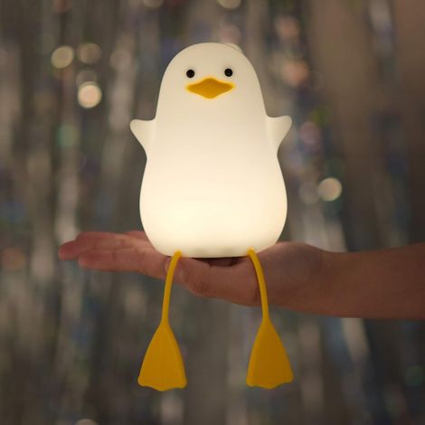 Seagull Night Light, Yuandian Baby Gift, Kids Room Night Light, Kawaii Room Decor, Silicone Night Light for Children and Toddlers. (1/5)
