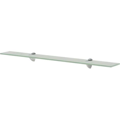 Mensole Galleggianti 2 pz in Vetro 80x20 cm 8 mm (1/5)