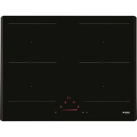 Asko HI1631G Nero Da incasso 60 cm Piano cottura a induzione 4 Fornelli