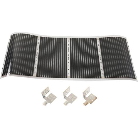 Low-noise, uniform electric floor heating mat, 220V, 100cm long (1/5)