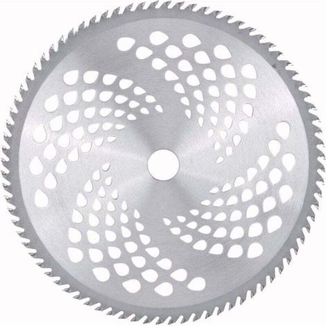 Lame Carbure 25 4cm pour Débroussailleuse 3 Lames Débroussaillage 40T 60T 80T (1/4)