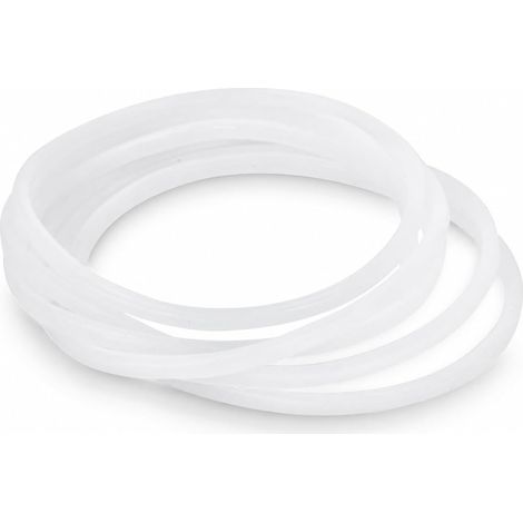 White Rubber Sealing D Ring for Citrus Press and Mixer 3 or 6 Replacement Parts for Appliances (1/5)