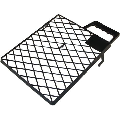 RETINA PER RULLO PITTURA IN PLASTICA NERO 22x26CM