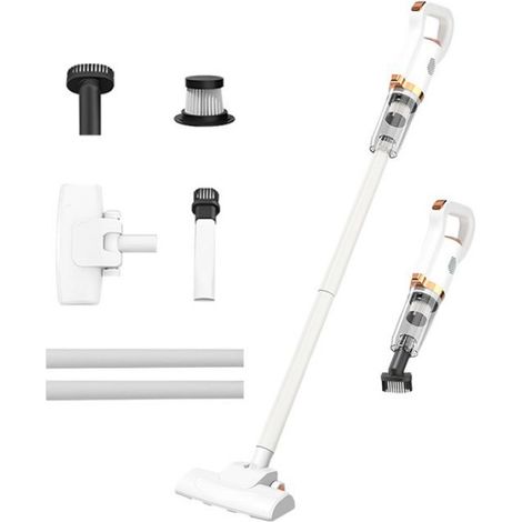 Aspirateur Balai Électrique Sans Fil 8500 Pa Aspiration Puissante 2000 mAh Aspirateur à Main Portable 2 en 1 pour Maison Voiture (1/5)