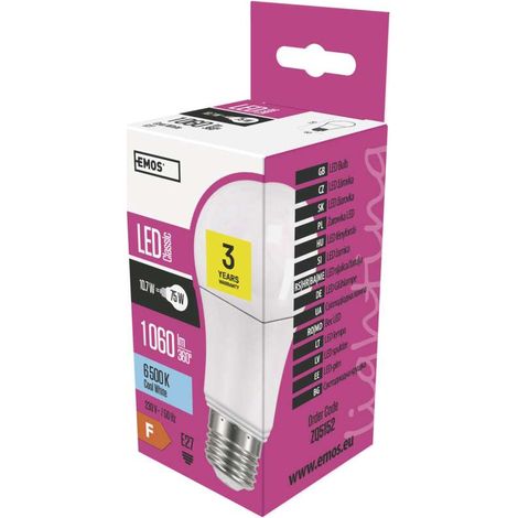 LED- Glühbirne A60 E27 kaltweiß 10.7 W 60 × 120 mm (1/5)