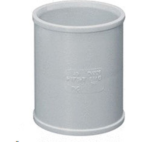 First Plast – Raccord d'évacuation PVC Ø160 mm – Manchon femelle à butée – Emboîture à coller – Normes NF DTU 60.32 et 60.33 (1/3)