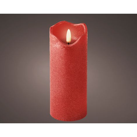 Vela LED de Cera con Mecha Ondulada Superior 17 x 7 cm (1/3)