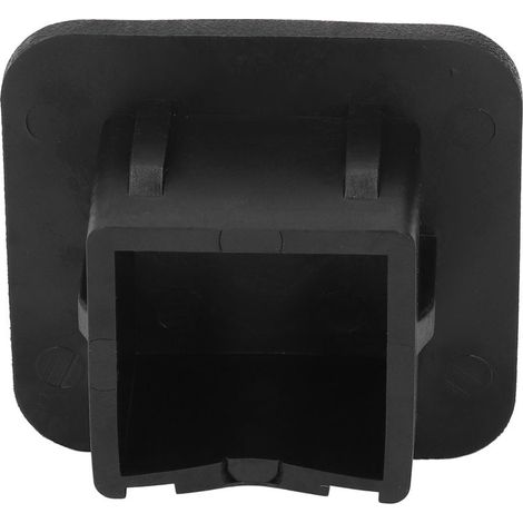Couvercle d'attelage de remorque en caoutchouc, bouchon de Tube Flexible de protection universel noir pour récepteur 2 pouces. (1/4)