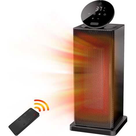 Termoventilatore Ceramico 2000 Watt Basso Consumo Stufa Stufetta Elettrica Ceramica Potente Temperatura Regolabile Timer Oscillazione 90° Con 3 Modalità Protezione Surriscaldamento Ribaltamento Casa (1/5)