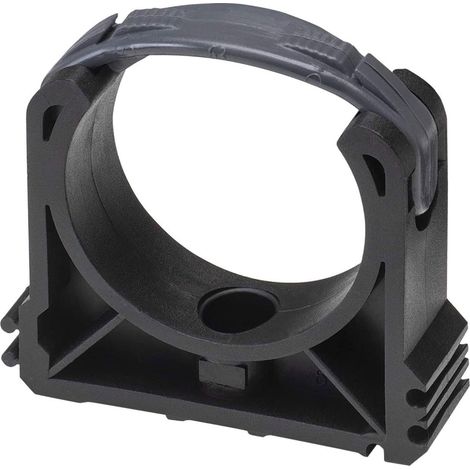 Lot de 10 colliers de serrage en PVC 50 mm avec étrier de (1/5)