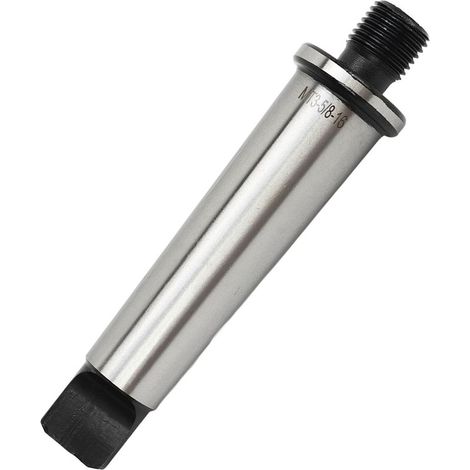 Mandrin de perçage fileté, arbre en acier au manganèse, cône Morse MT3, adaptateur, queue 3MT, filetage 5/8 po, longueur 16 mm pour fraiseuse (1/5)