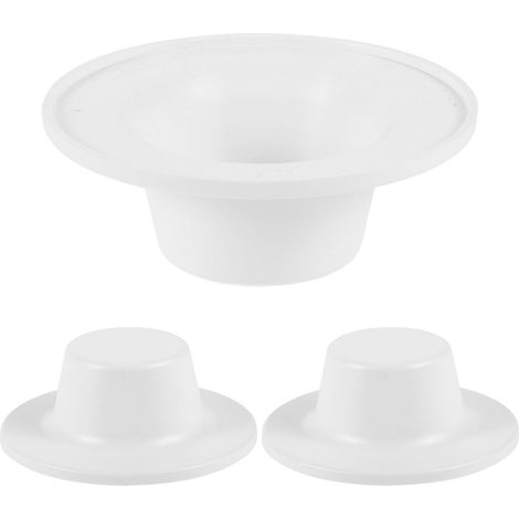 3 Pièces Plaque D’écusson Autocollante Blanche Hips (1/5)