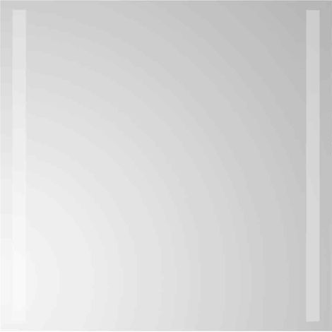 Maison Exclusive - LED-Badspiegel 50x50 cm (1/5)