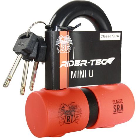 Antivol 2 Roues Bloque Disque & Mini-u Sra - 48 X 74 Rider-tec (1/3)