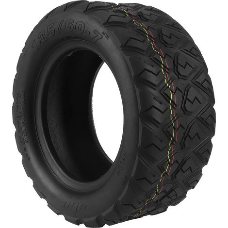 Die schlauchlosen All-Terrain-Reifen Ulip125/60-7 mit Diamantprofil sind mit dem Zubehör für den Elektroroller Dualtron X/DTX kompatibel.