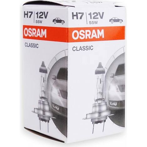 Lampadina alogena Osram Classic H7 12V 55W PX26D (1/2)