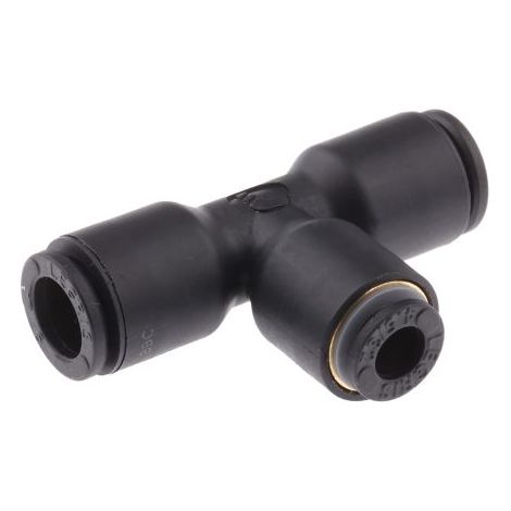 Adaptateur tube à tube en T Legris LF3000 vers Enfichable 6 mm Enfichable 6 mm ( Prix pour 1 )