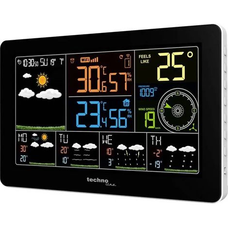 Stazione meteo Techno-line wd2700 wifi previsione 4 giorni