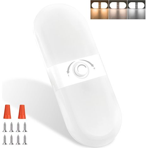 MERTTURM 180 LED para interior de coche, luz de techo LED blanca superbrillante de 12 V para caravana, lámpara de 1000 LM y 12 V con 3 temperaturas de color y brillo ajustable para caravana y camión ( (1/5)