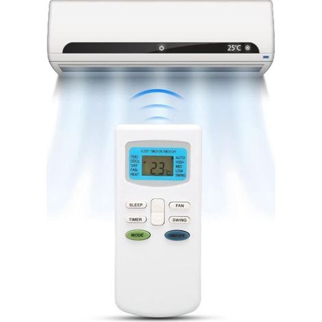 Télécommande Universelle de Climatiseur Compatible pour TCL, pour Dronic, pour Klimaire, pour Pioneer, pour Ciac, pour Airton, pour Dronic (1/5)